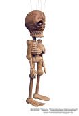 Squelette marionnette poupée    